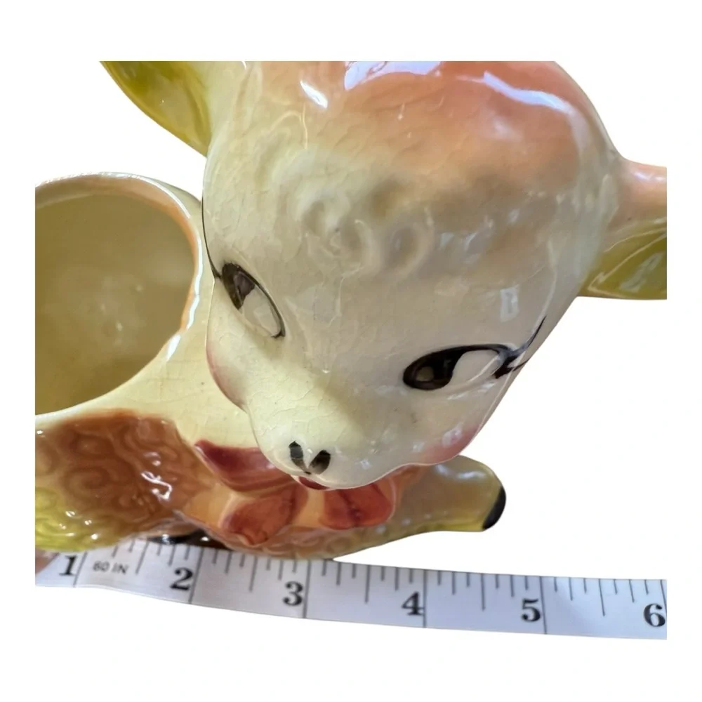 Charming Ceramic‎ Lamb Planter